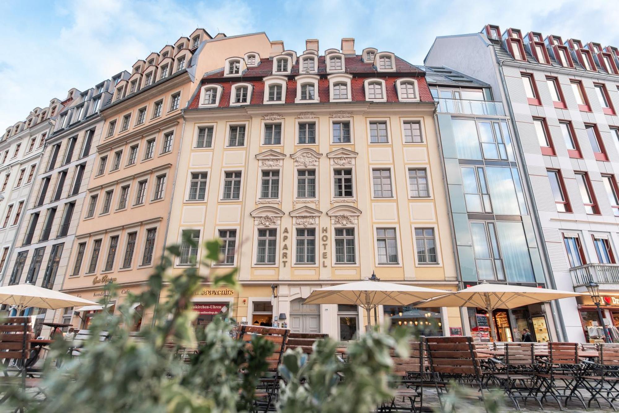 Familienapartment Mit Panoramablick Zur Frauenkirche Dresden Eksteriør billede